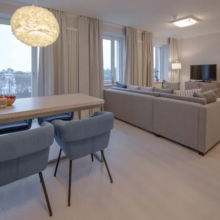 Duenenresidenz Prora - Skysuite Mit Freiem Meerblick, Dachterrasse Und Balkon Np-502 Binz Exterior photo