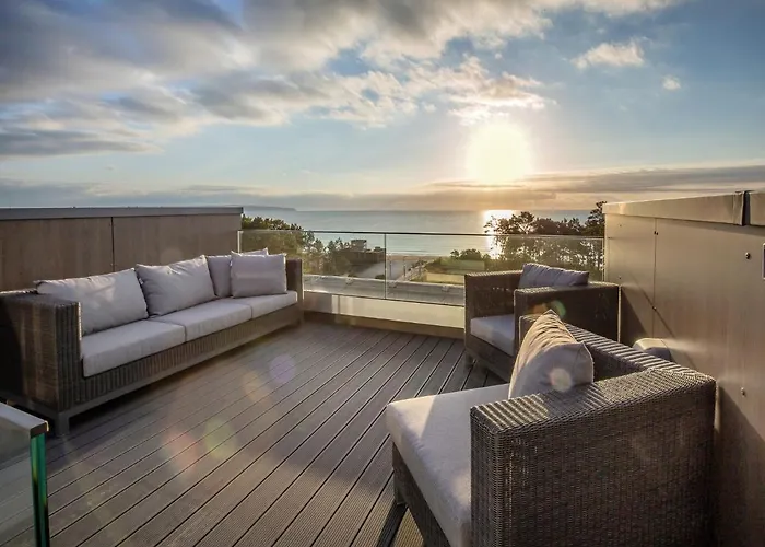 Duenenresidenz Prora - Skysuite Mit Freiem Meerblick, Dachterrasse Und Balkon Np-502