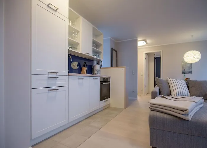 Duenenresidenz Prora - Skysuite Mit Freiem Meerblick, Dachterrasse Und Balkon Np-502