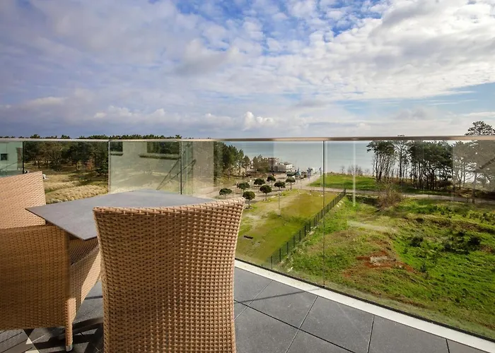Duenenresidenz Prora - Skysuite Mit Freiem Meerblick, Dachterrasse Und Balkon Np-502
